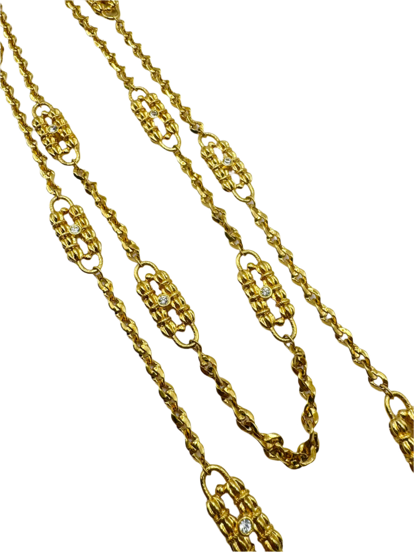Vintage JBK Gold-Plated Double Strand Necklace by Camrose & Kross – Jacqueline Kennedy Collection