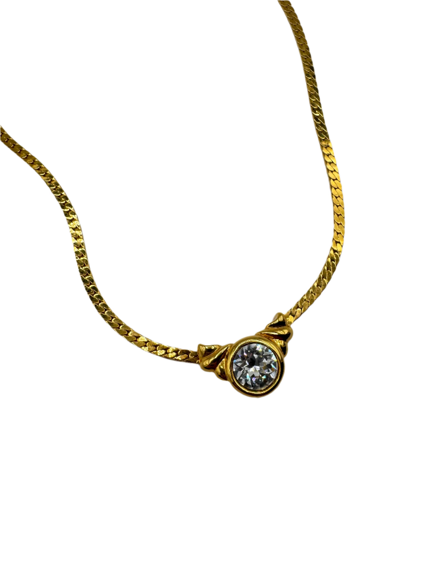 Vintage Gold Plated Napier Choker Necklace