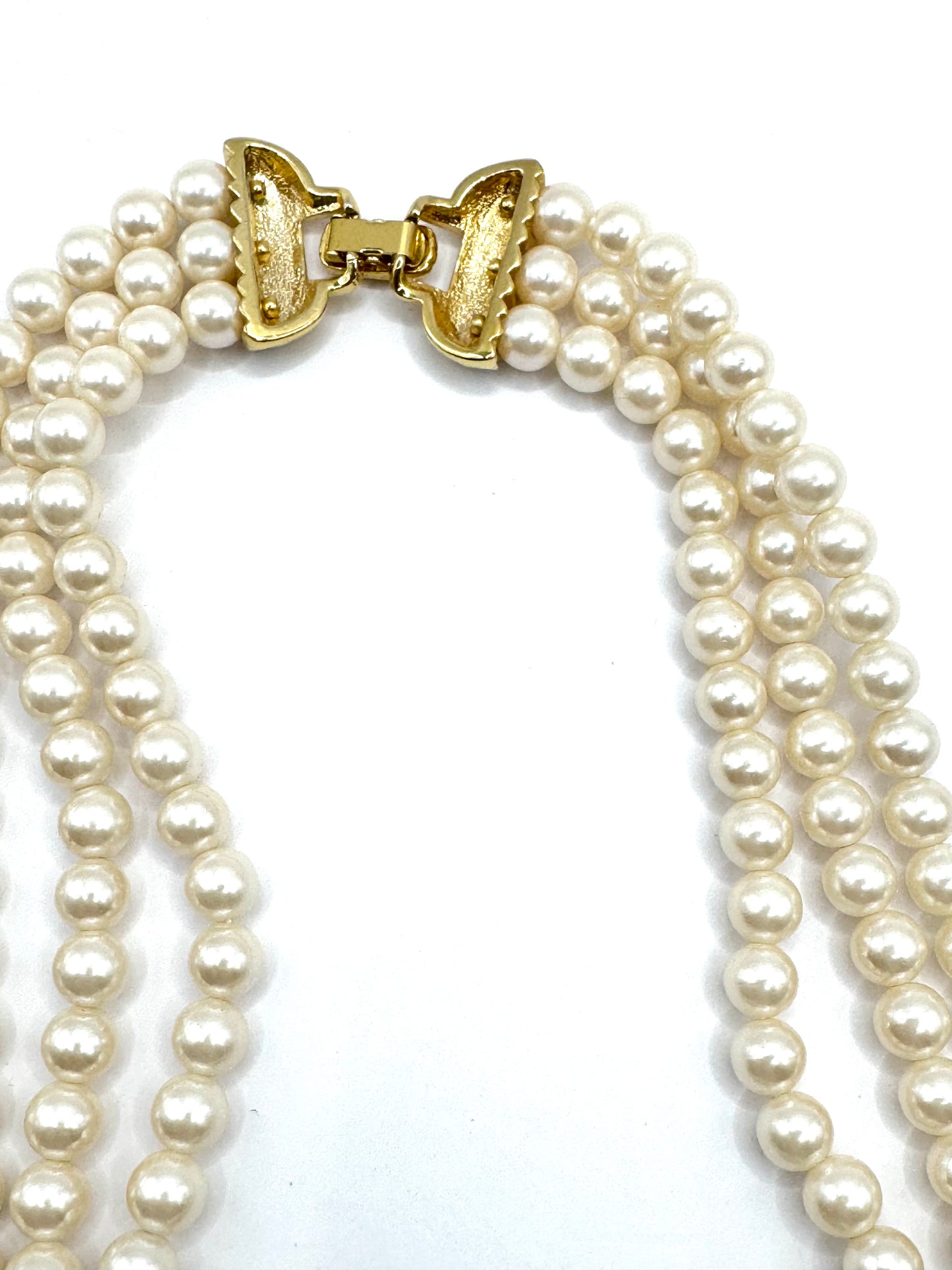 Vintage Franklin Mint & Joan Collins Collar Pearl Necklace