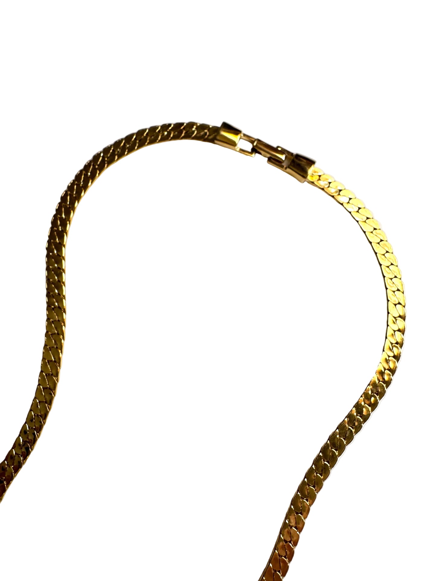 Vintage Faux Pearl & Rhinestone Statement Necklace
