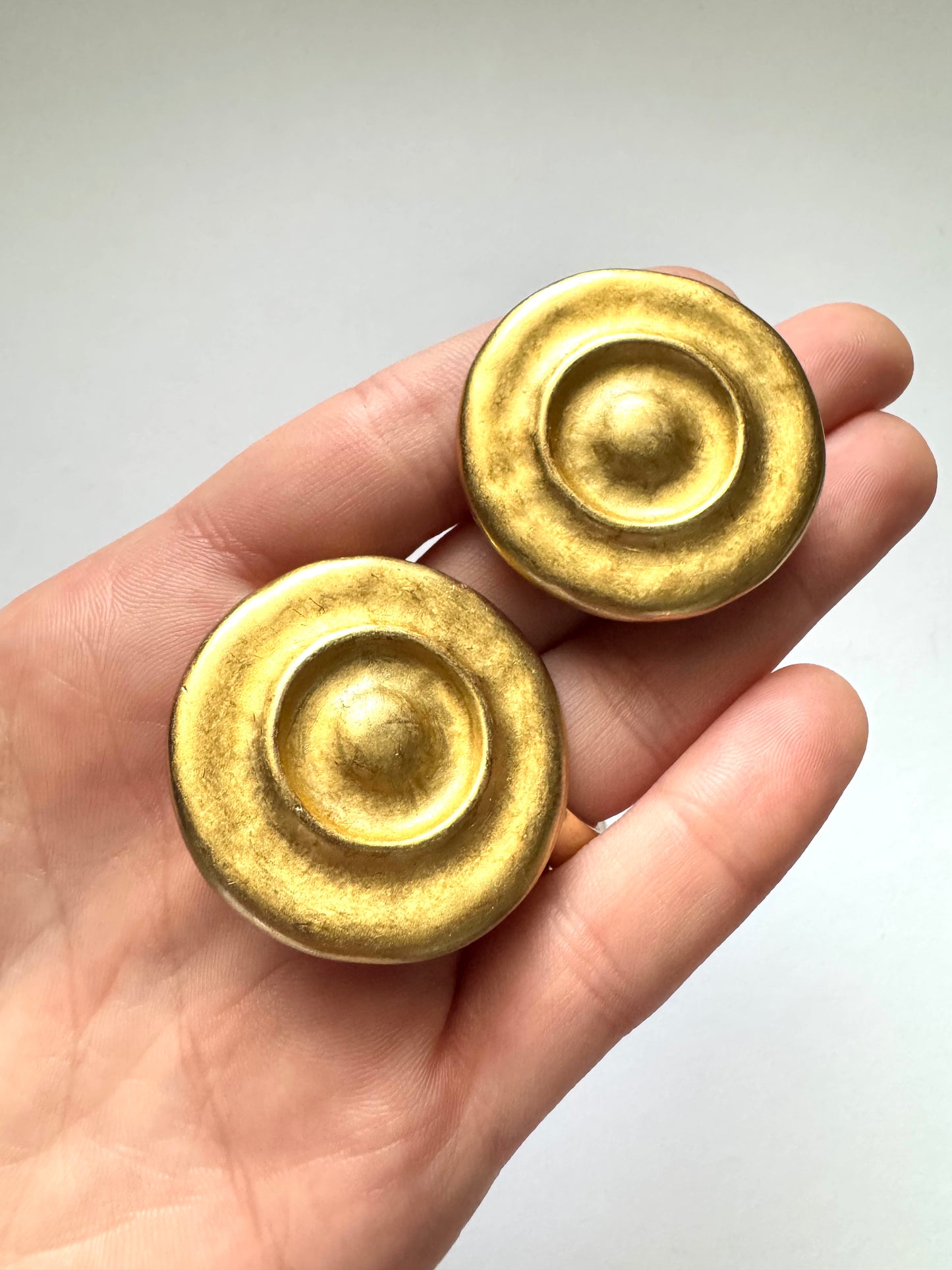 Erwin Pearl Vintage Gold-Tone Clip-On Earrings