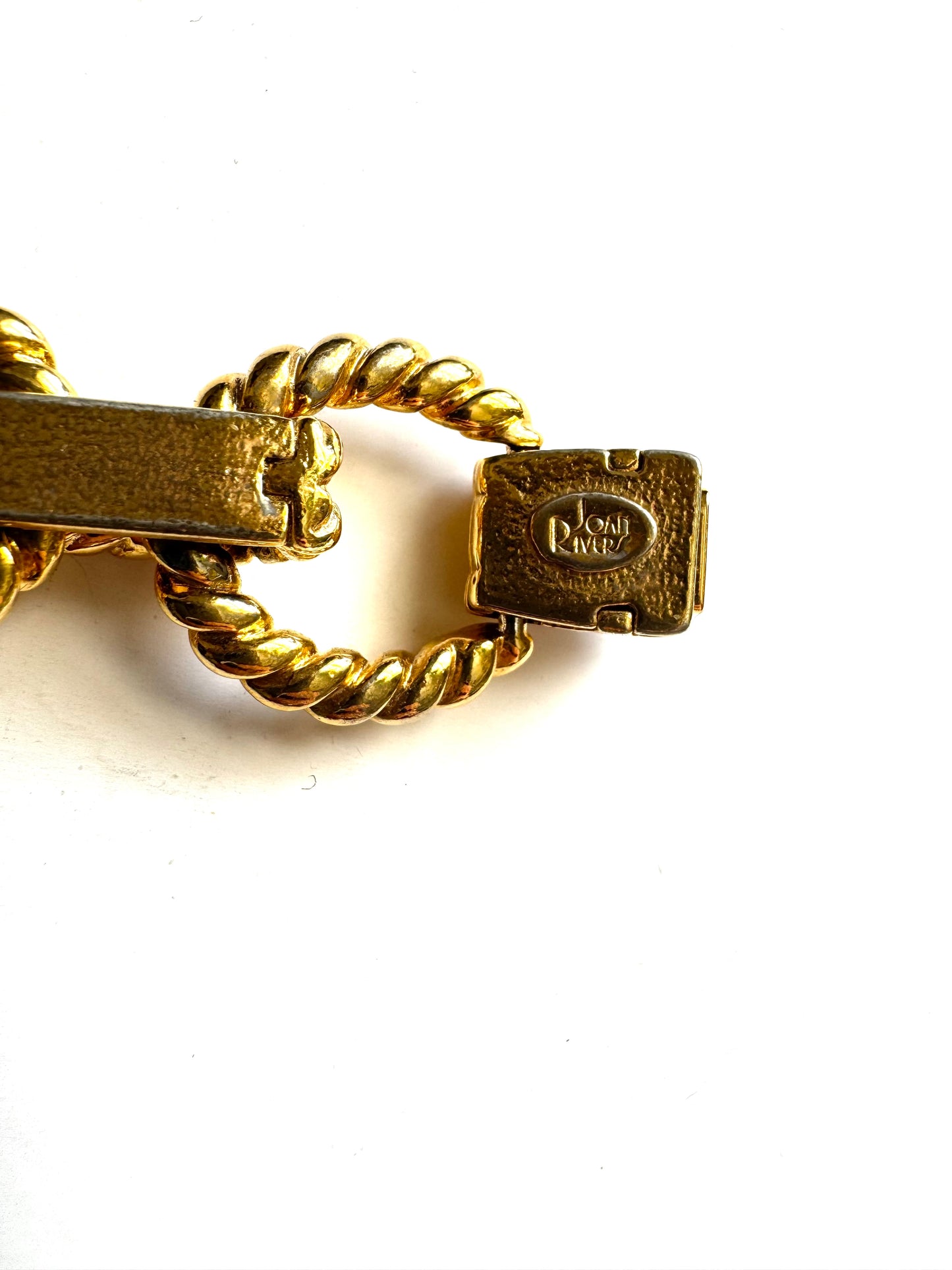 Vintage Joan Rivers Chunky Rope Link Bracelet
