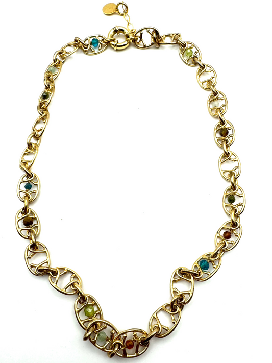 Gas Bijoux Alegria Necklace 24k Gold Plate