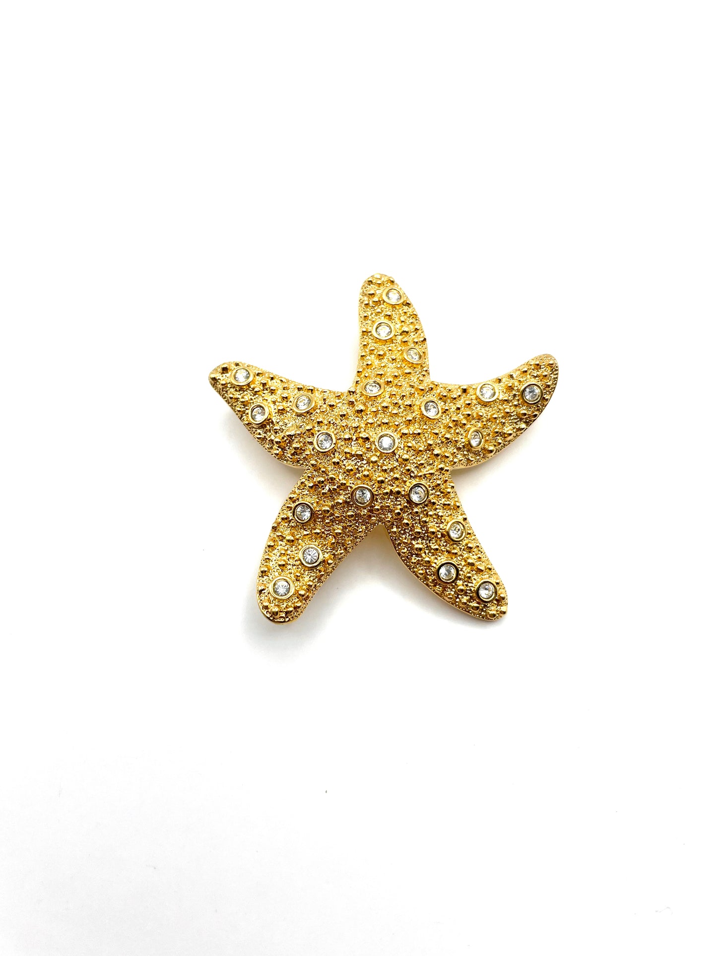 Vintage Swarovski Starfish Brooch